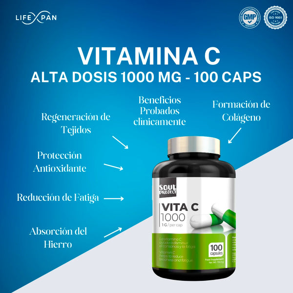 vitamina c alta dosis 1000mg