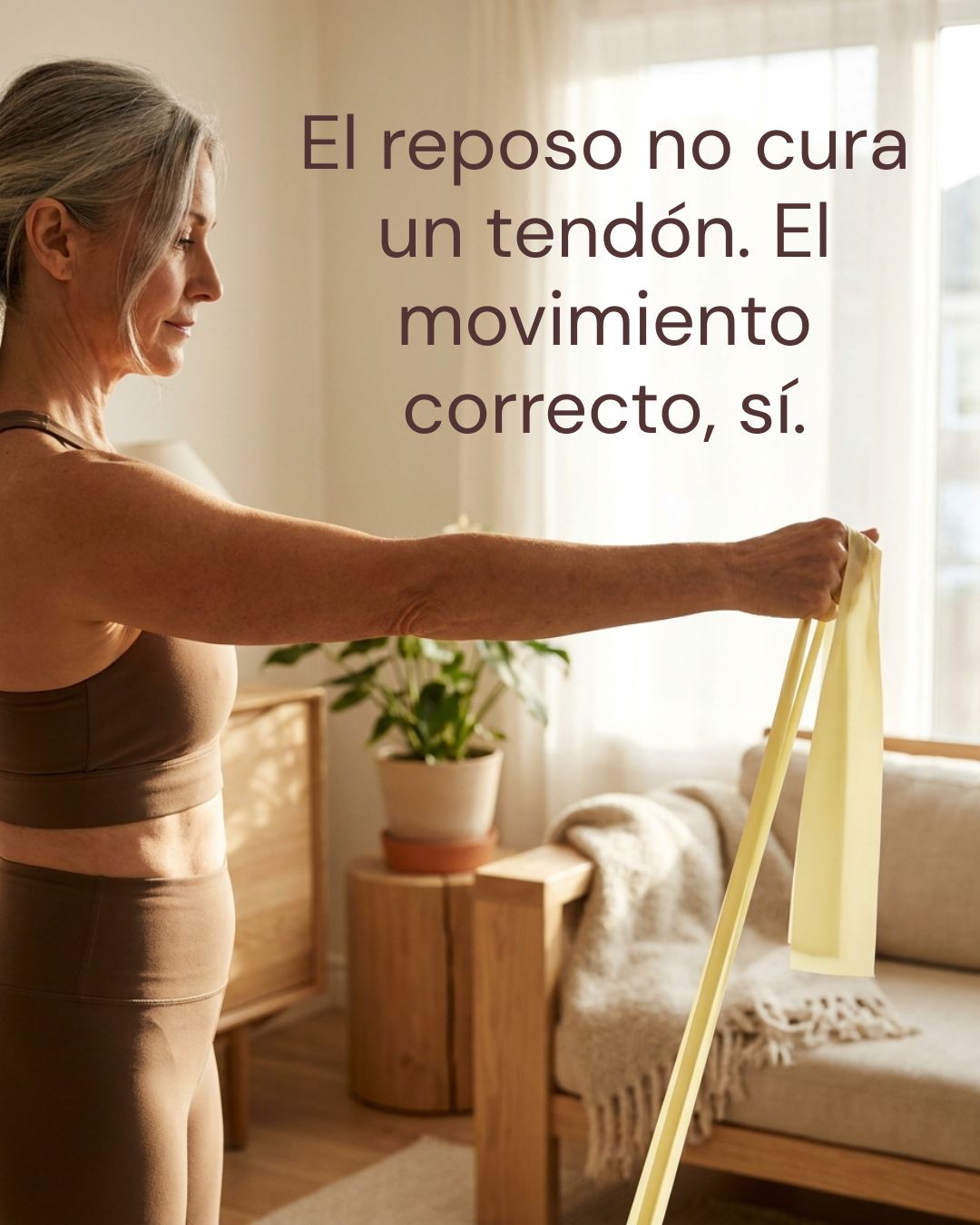 Tendinopatía crónica: cómo apoyar la recuperación con ejercicio y nutrición