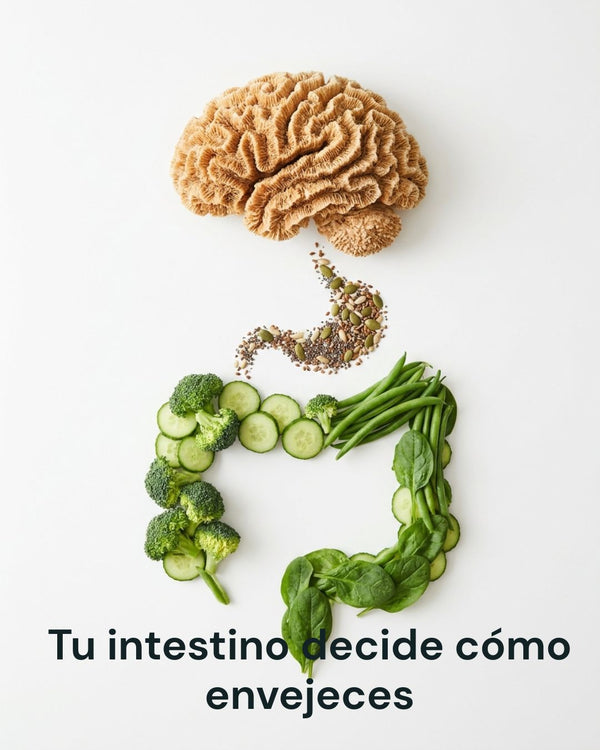 El intestino que envejece: microbioma, inflammaging y longevidad