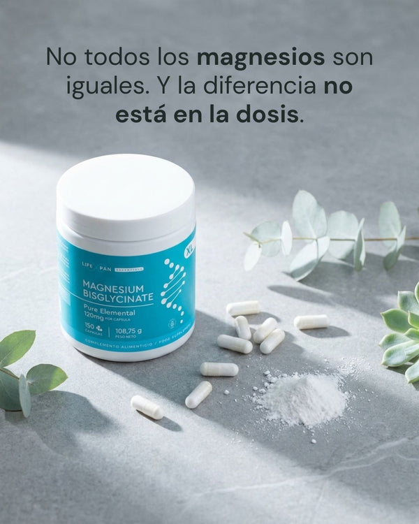 Magnesio: por qué la forma importa más que la dosis