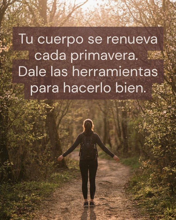 Detox de primavera: cómo apoyar tu regeneración celular al cambiar de estación