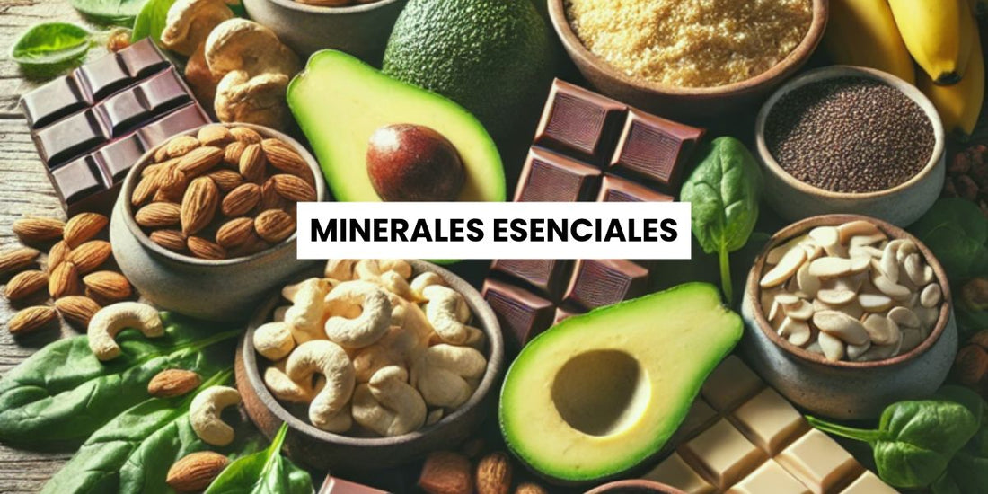 ¿Qué hacen los minerales en nuestro cuerpo y qué sucede si tenemos carencia?