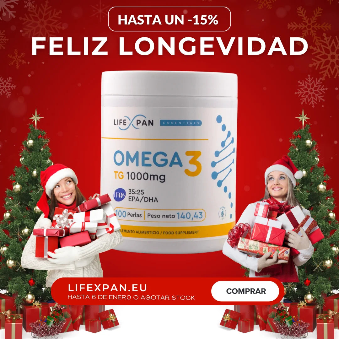LifeXpan® Omega 3 Ultra Puro IFOS® – 1000 mg | Alta concentración 35% EPA + 25% DHA con Vitamina E | 100 perlas
