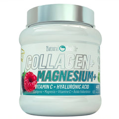 Colágeno + Magnesio + Ácido hialurónico + Vitamina C  | Sabor Frutos del Bosque | 400 gr
