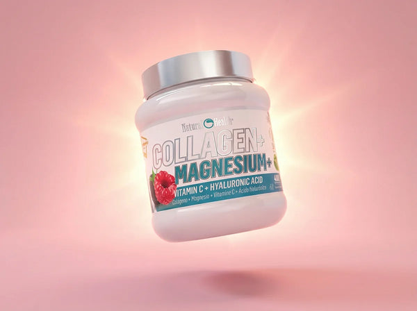 Colágeno + Magnesio + Ácido hialurónico + Vitamina C  | Sabor Frutos del Bosque | 400 gr