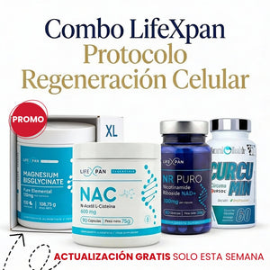 ¡Pack San Valentín! - REGALA VIDA – NR Puro 60 (NAD+) + NAC + Curcumina Cursol® + Bisglicinato de Magnesio XL | Energía, Antioxidación y Longevidad Celular | 4 Suplementos Premium Sinérgicos (Copia)