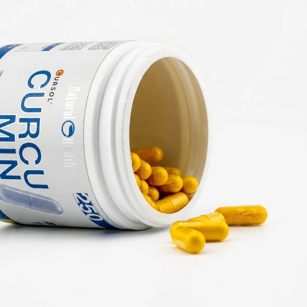 Curcumin Cursol® + Bioperine® Producto Patentado con Jengibre y Vitamina C | Cúrcuma de Alta Biodisponibilidad | 60 Cápsulas