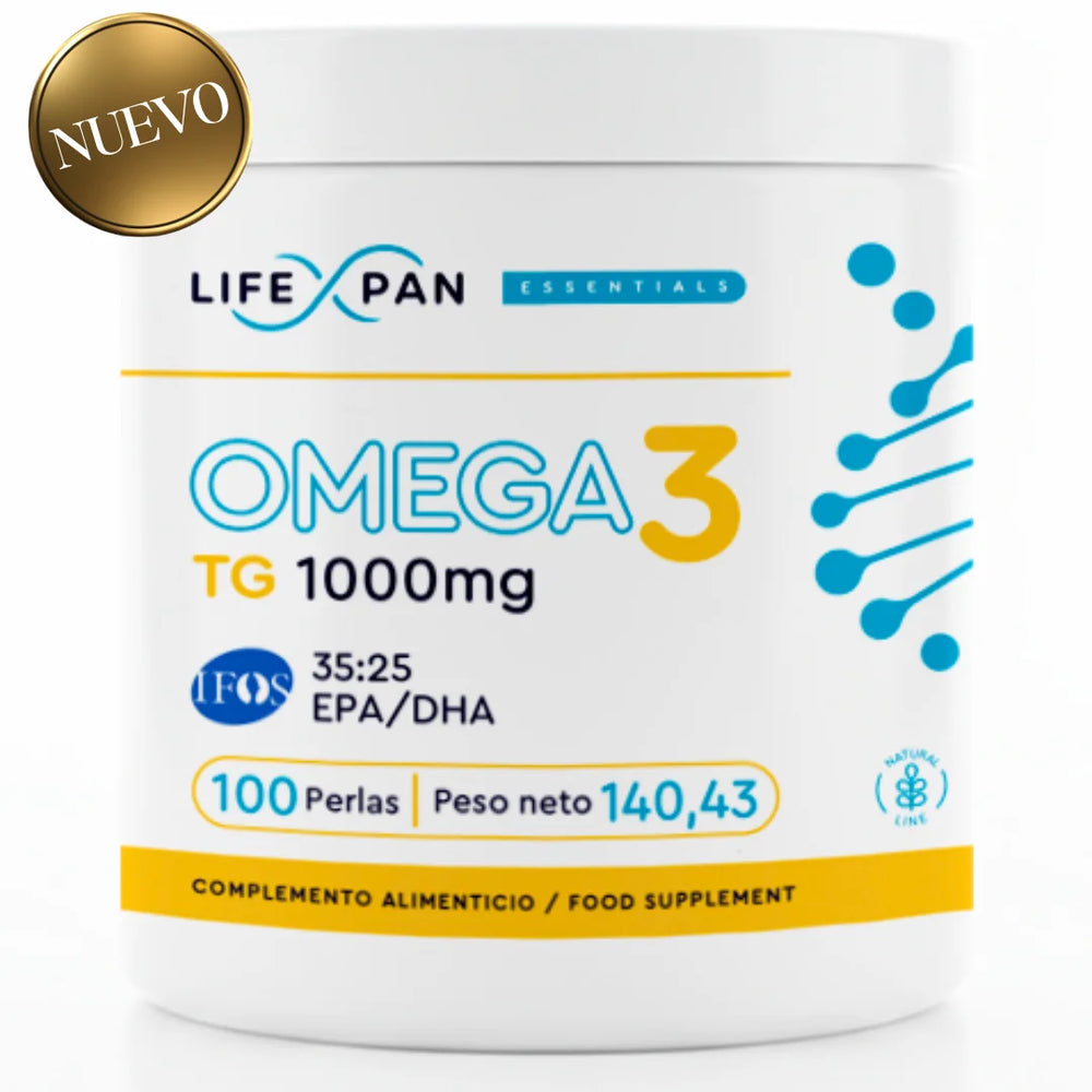 LifeXpan® Pack Longevidad Celular Premium | NR Puro 60 + Omega 3 Ultra Puro IFOS® + Curcumina Cursol® con BioPerine® | Energía Celular, Antiinflamación y Bienestar Total | 3 Suplementos con Patentes