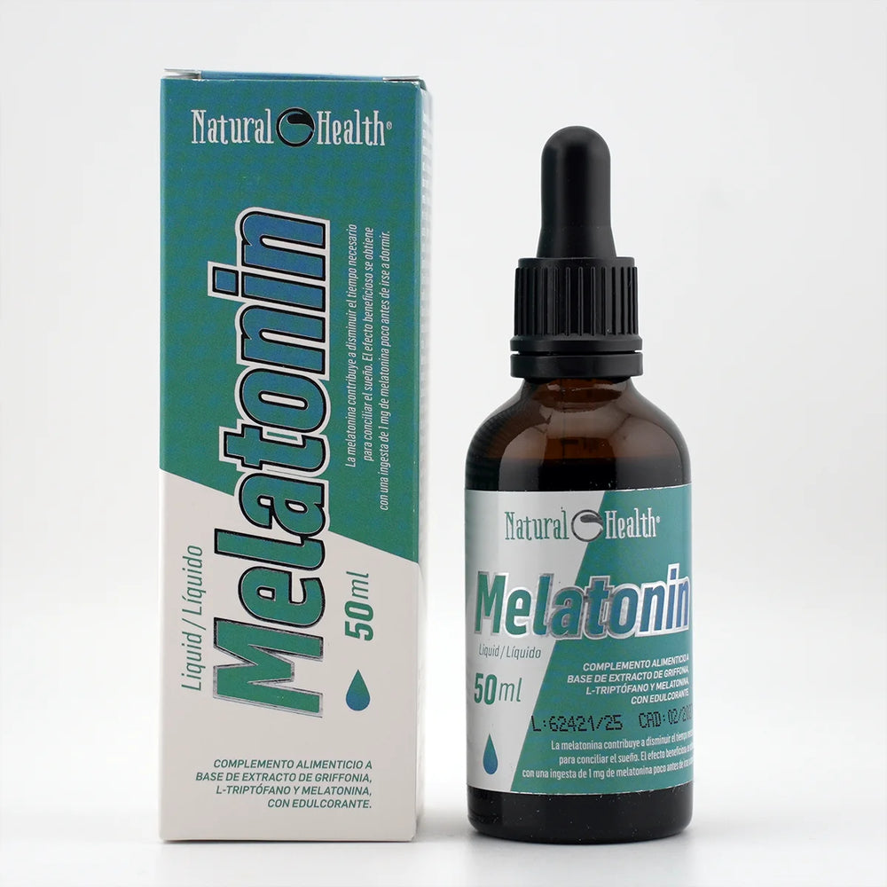 Melatonina Líquida 50ml – Formato Sublingual de Alta Absorción – Apoyo para el Sueño Reparador, Descanso Profundo y Longevidad Celular (OFERTA LANZAMIENTO)