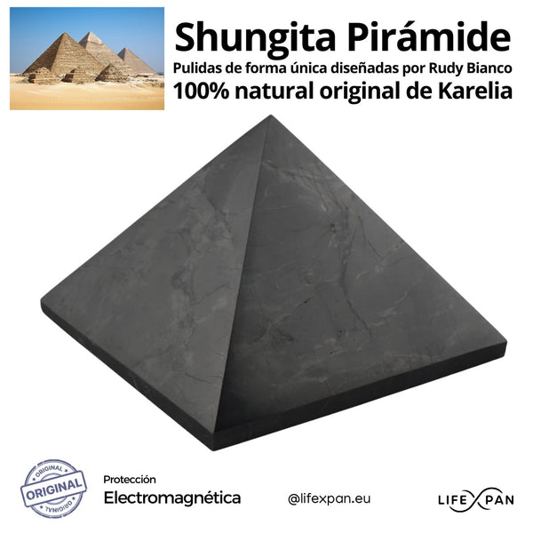 Pirámide Shungita natural de Karelia by Rudy bianco