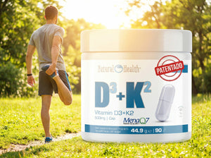 vitamina d3 + k2 en Mk7 Patentada de MenaQ7 para el deporte