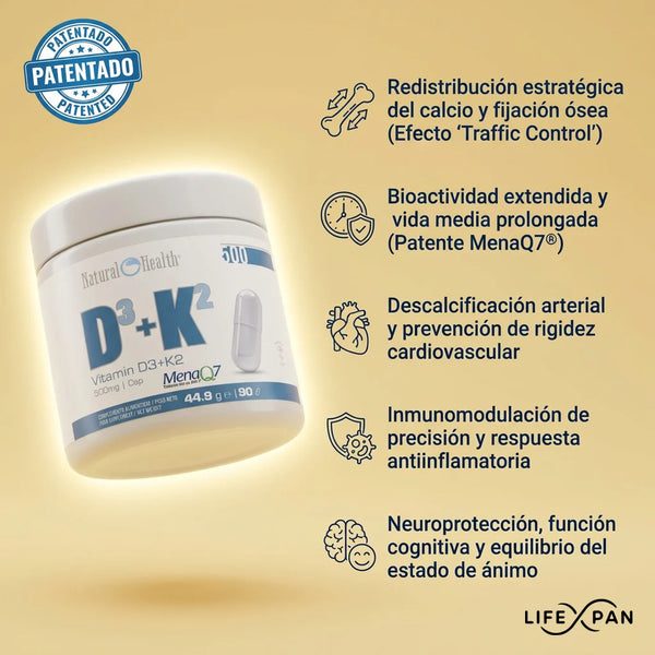 vitamina 3 + k2 beneficios